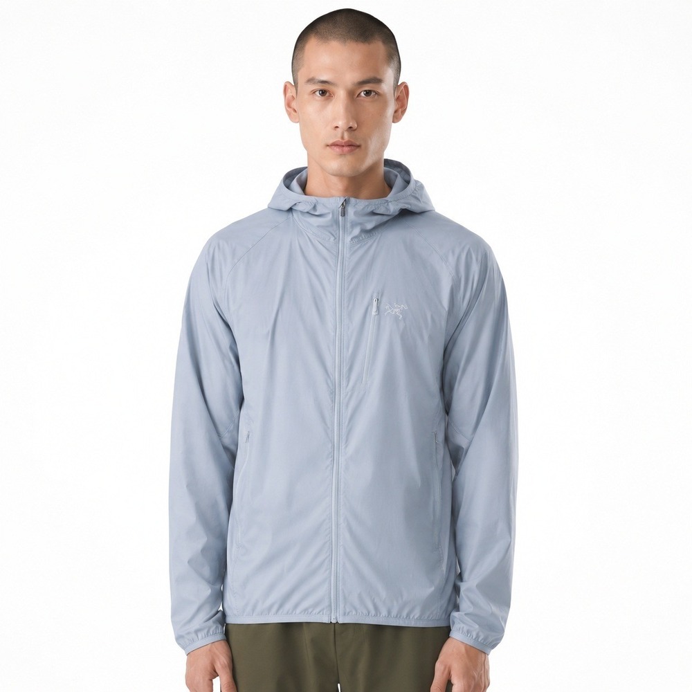 Arc'teryx Incendo Hoody Full Zip Jacket Aeroscene Lightweight Windbreaker Medium
